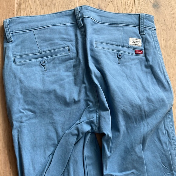 Levi’s XX CHINOS Slim Taper Pants W31 L32 Blue - Picture 6 of 7